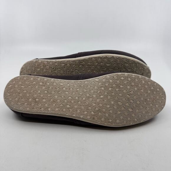 Toms Alpargata Espadrille Flats Womens US 9 UK 7 EU 40 Ash Slip On Cotton Canvas - Picture 7 of 8